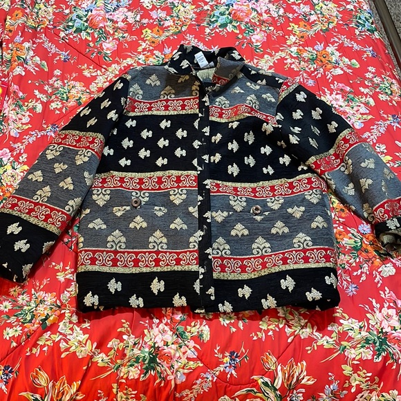 Vintage Fleur De Lis Sag Harbor Jacket - Picture 1 of 10